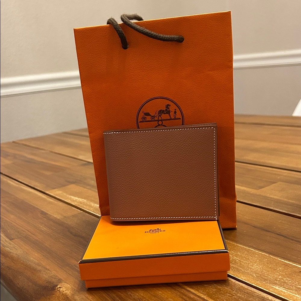 Hermès Citizen Twill Compact Wallet - NEW